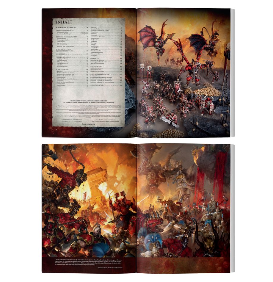 Warhammer Age of Sigmar - Kriegsbuch des Chaos: Blades of Khorne (83-01)