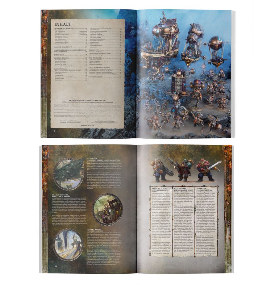 Warhammer Age of Sigmar - Kharadron Overlords – Kriegsbuch Kharadron Overlords (DE) (84-02)