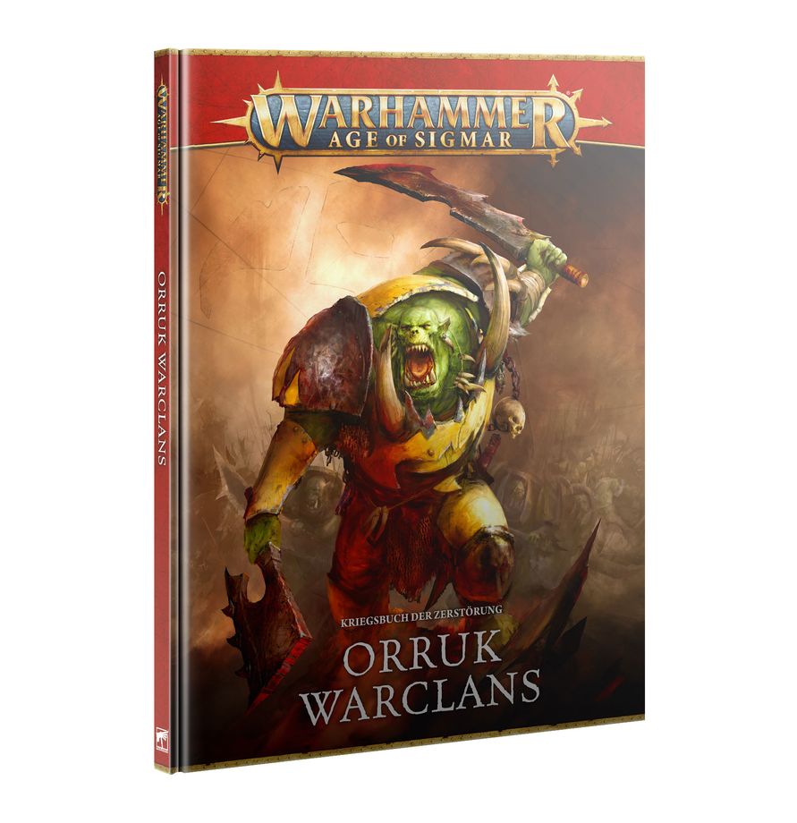 Warhammer Age of Sigmar - Orruk Warclans - Kriegsbuch Orruk Warclans (DE) (89-01)