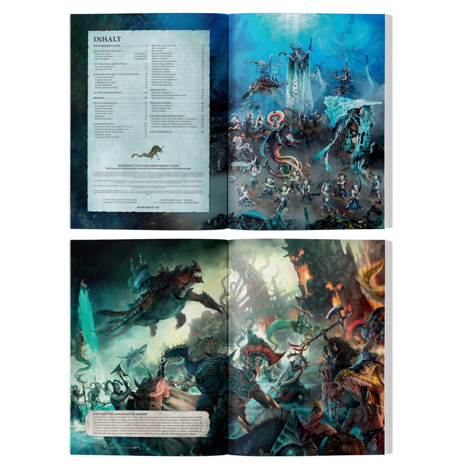 Warhammer Age of Sigmar - Kriegsbuch Idoneth Deepkin DE (87-01)