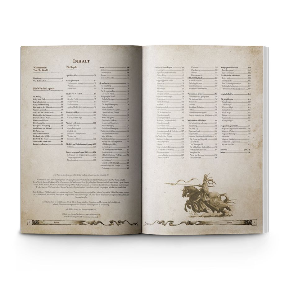 Warhammer: The Old World - Regelbuch (Deutsch) (05-02)