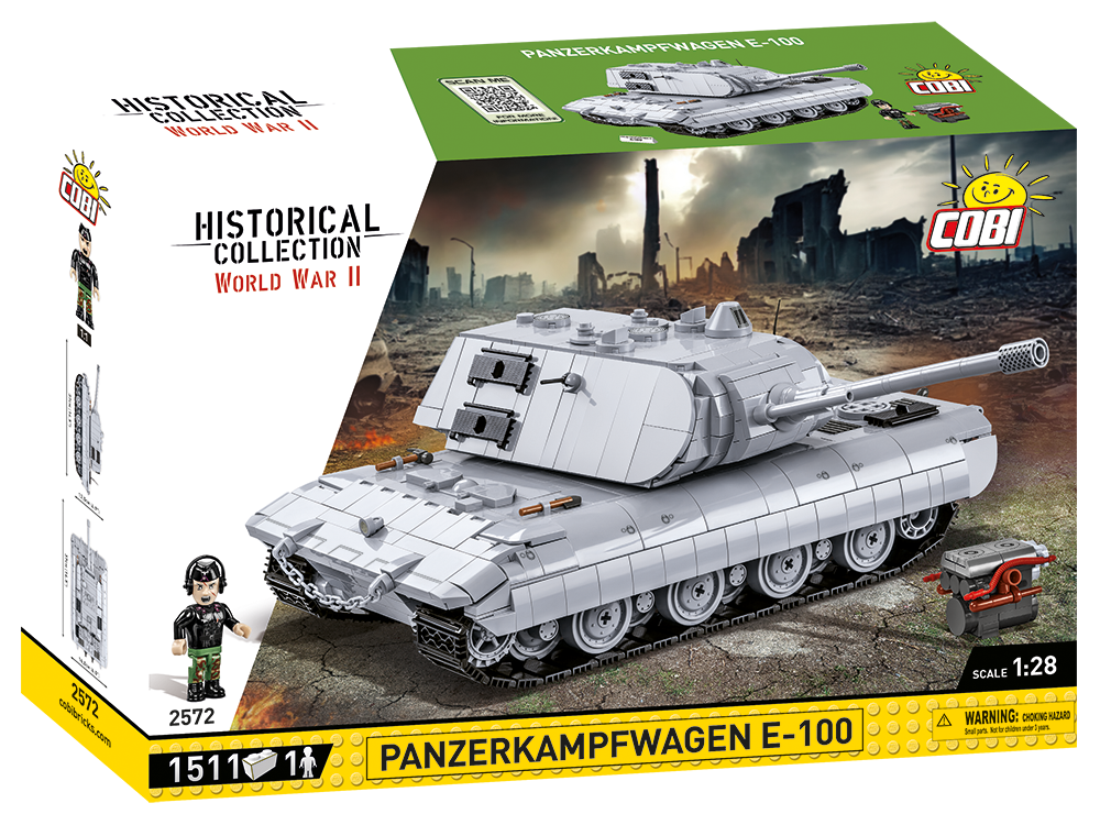 Cobi 2572 - HC WWII - Maßstab 1:28 - Panzerkampfwagen E-100