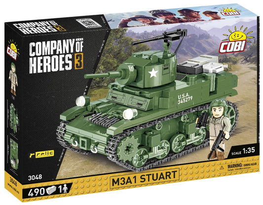 Cobi 3048 - Company of Heroes - M3A1 Stuart