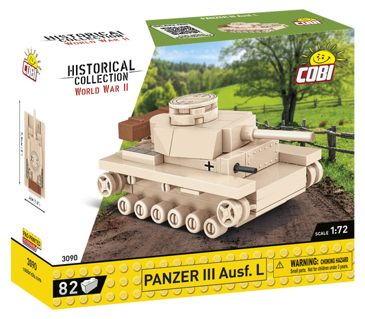 Cobi 3090 - HC WWII - Maßstab 1:72 - Panzer III Ausf.L