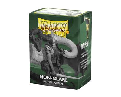 Dragon Shield Matte Non-Glare Sleeves - Forest Green (100 Sleeves)
