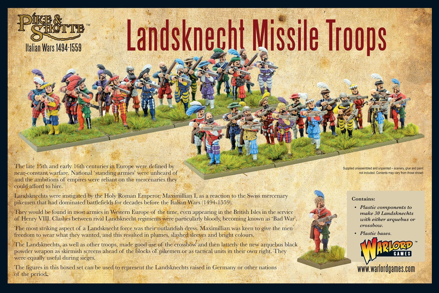 Landsknecht Missile Troops - EN - 202016003