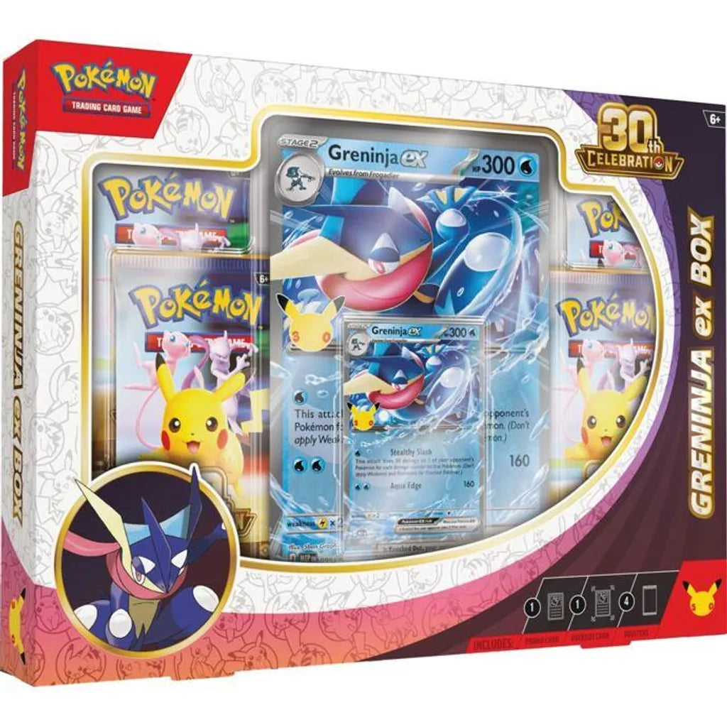 Pokemon - 30th Celebration Greninja ex Box - English