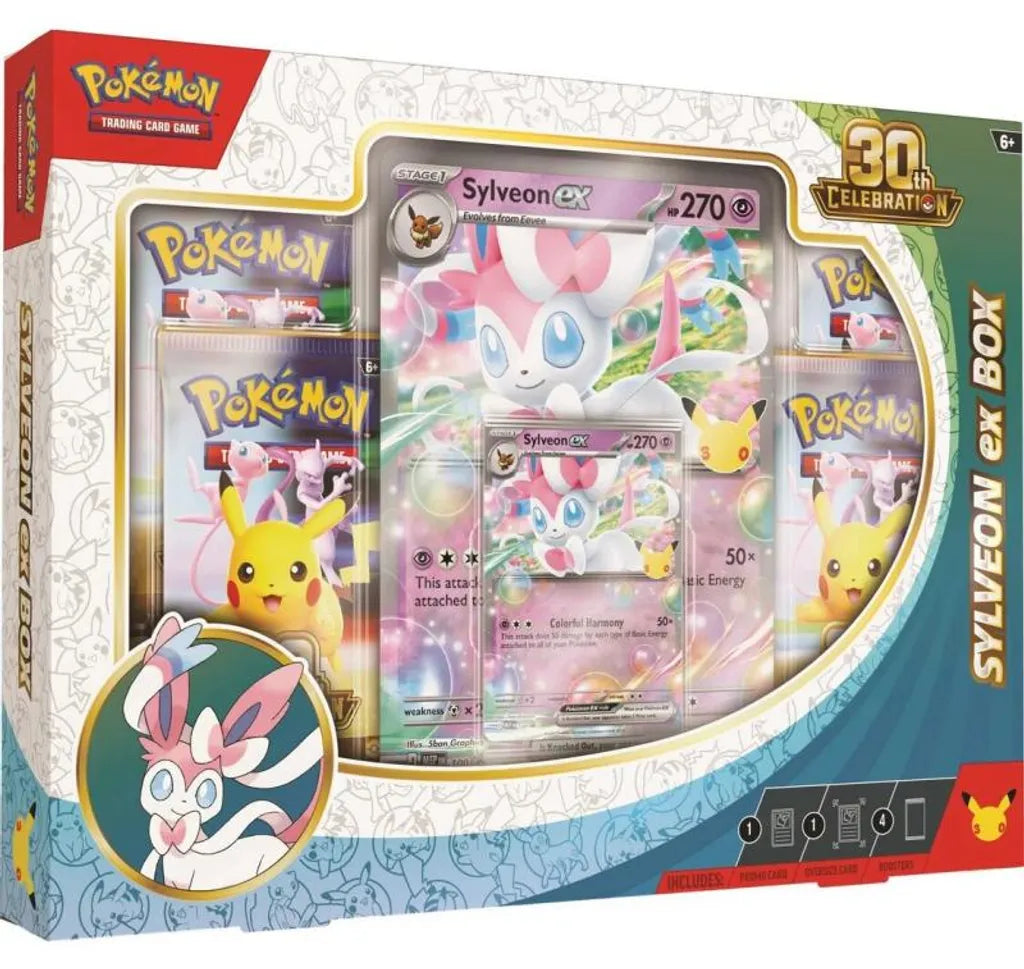 Pokemon - 30th Celebration Sylveon ex Box - English