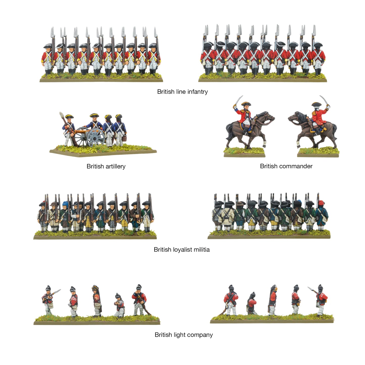 Black Powder Epic Battles: Revolution! - British Army Brigade - 312403405