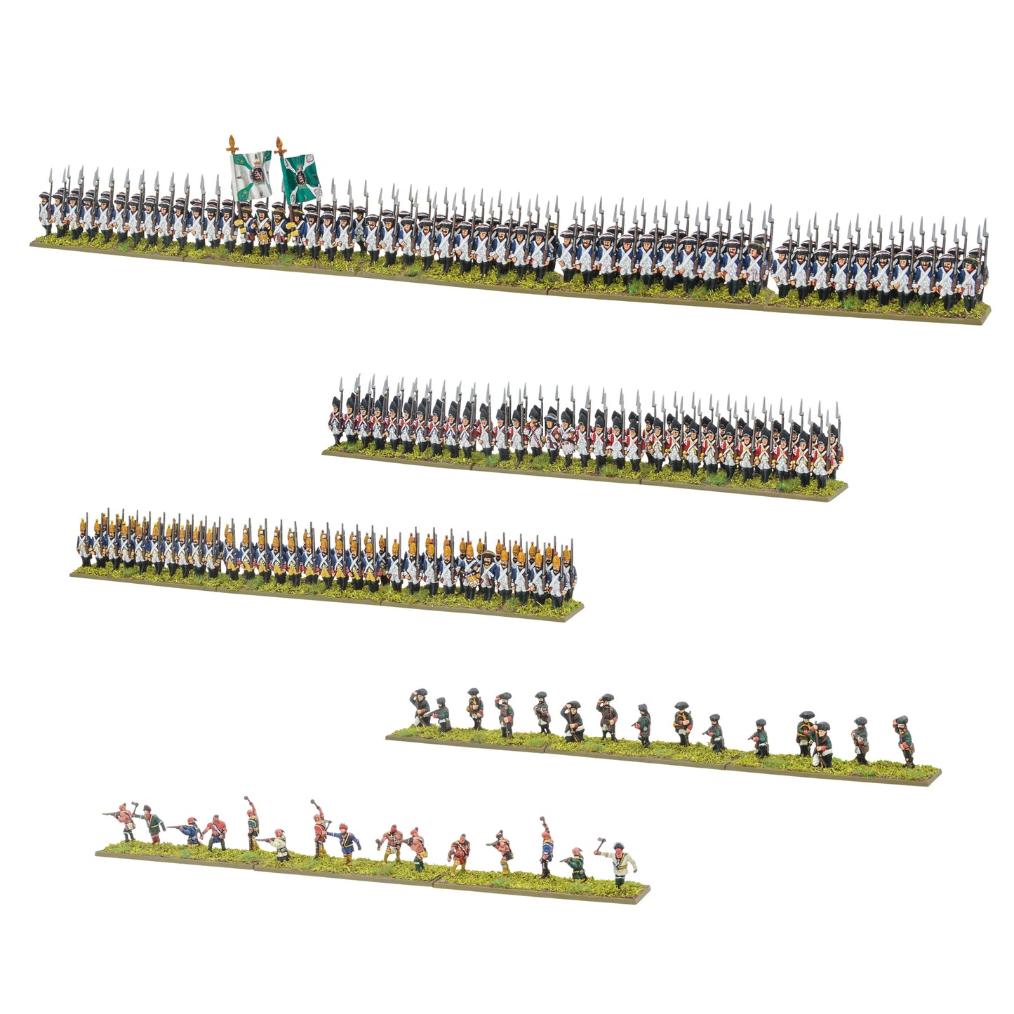 Black Powder Epic Battles: Revolution! - Hessians & Allies Brigade - 312403407