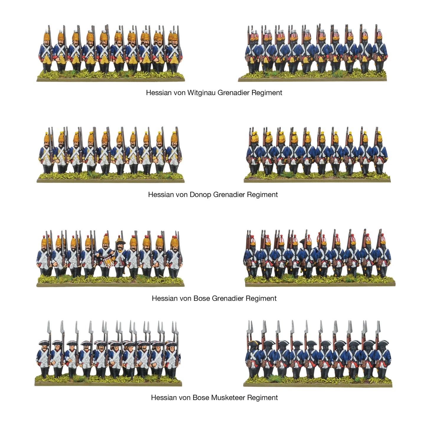 Black Powder Epic Battles: Revolution! - Hessians & Allies Brigade - 312403407