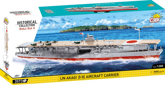 Cobi 4851 - HC WWII - Maßstab 1:300 - IJN Akagi Aircraft Carrier