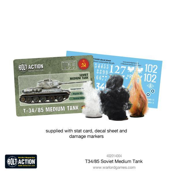 Bolt Action - T34/85 Medium Tank - 402014004