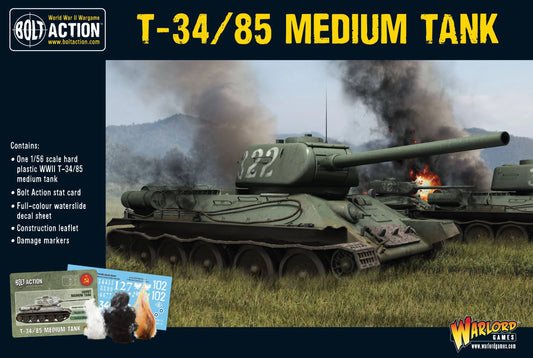 Bolt Action - T34/85 Medium Tank - 402014004
