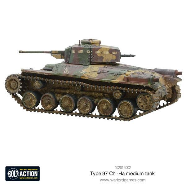 Bolt Action 2 Chi-Ha Japanese tank - EN - 402016002