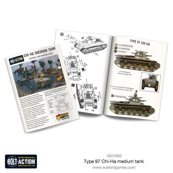 Bolt Action 2 Chi-Ha Japanese tank - EN - 402016002