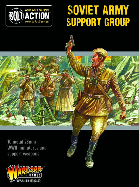 Bolt Action 2 Soviet Army Support Group (HQ, Mortar & MMG) - EN - 402214004