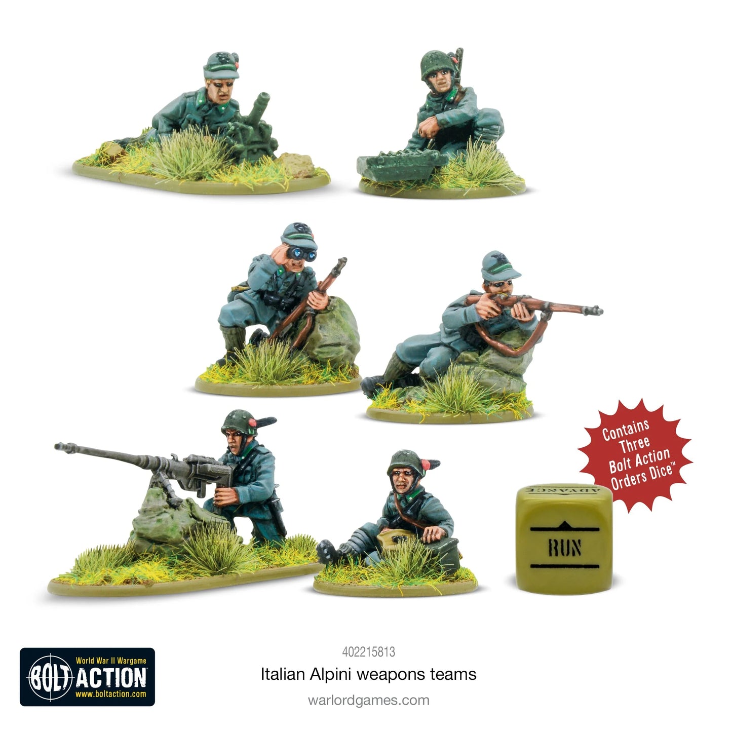 Bolt Action -  Italian Alpini Weapons Teams - 402215813