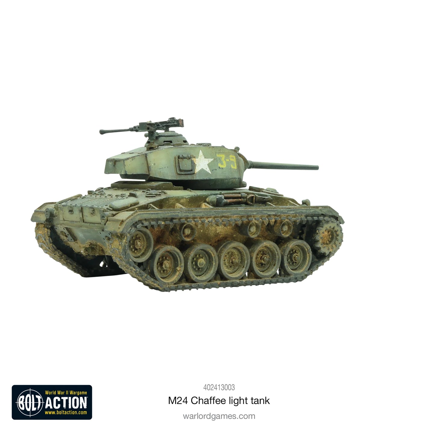 Bolt Action - M24 Chaffee, US light tank - 402413003