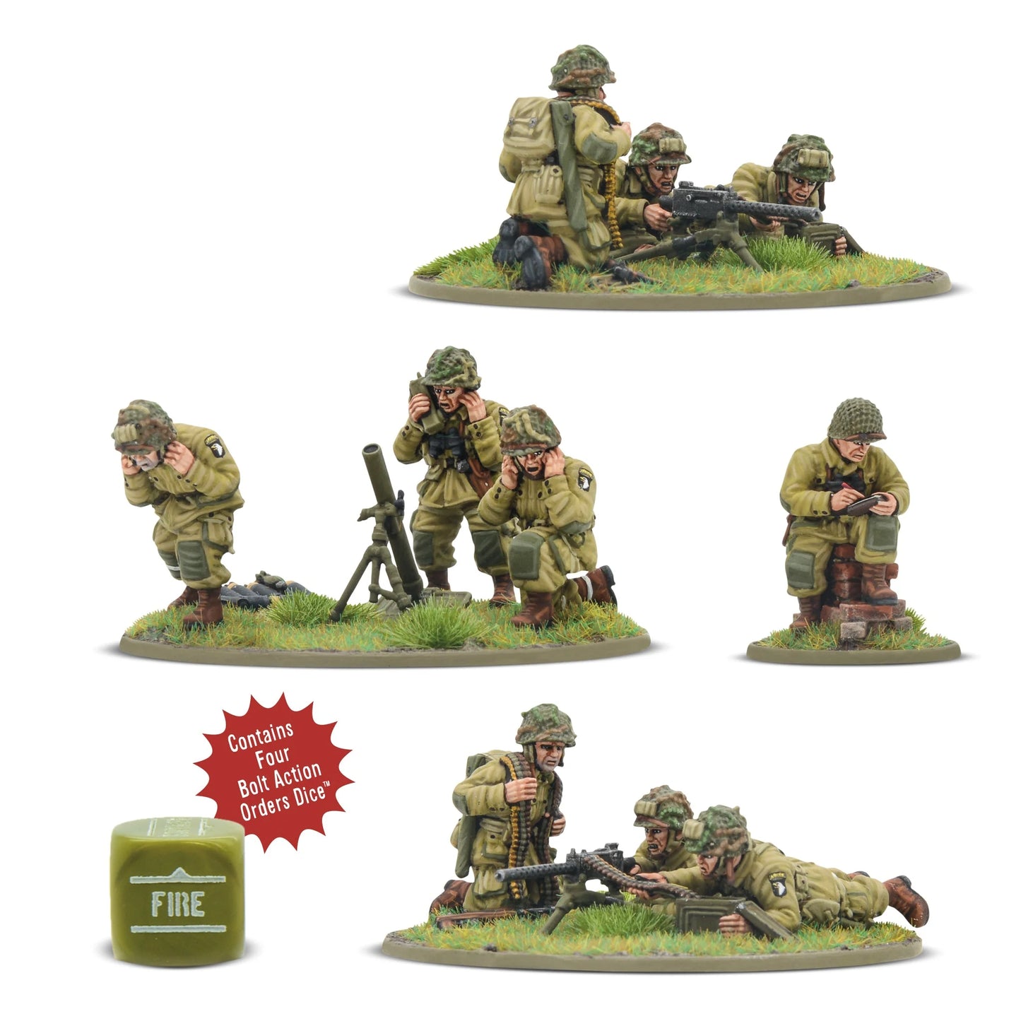 Bolt Action - US Airborne (D-Day) Platoon Heavy Weapons Platoon - 402413103