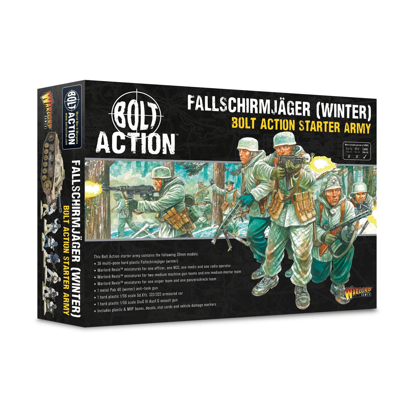 Bolt Action - Fallschirmjäger (Winter) Starter Army - 402612102