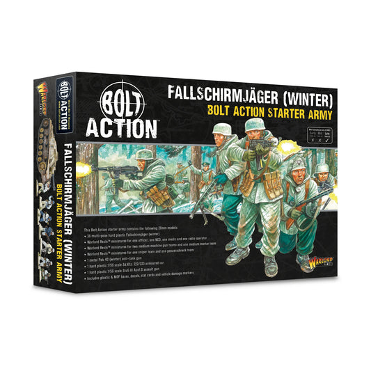 Bolt Action - Fallschirmjäger (Winter) Starter Army - 402612102
