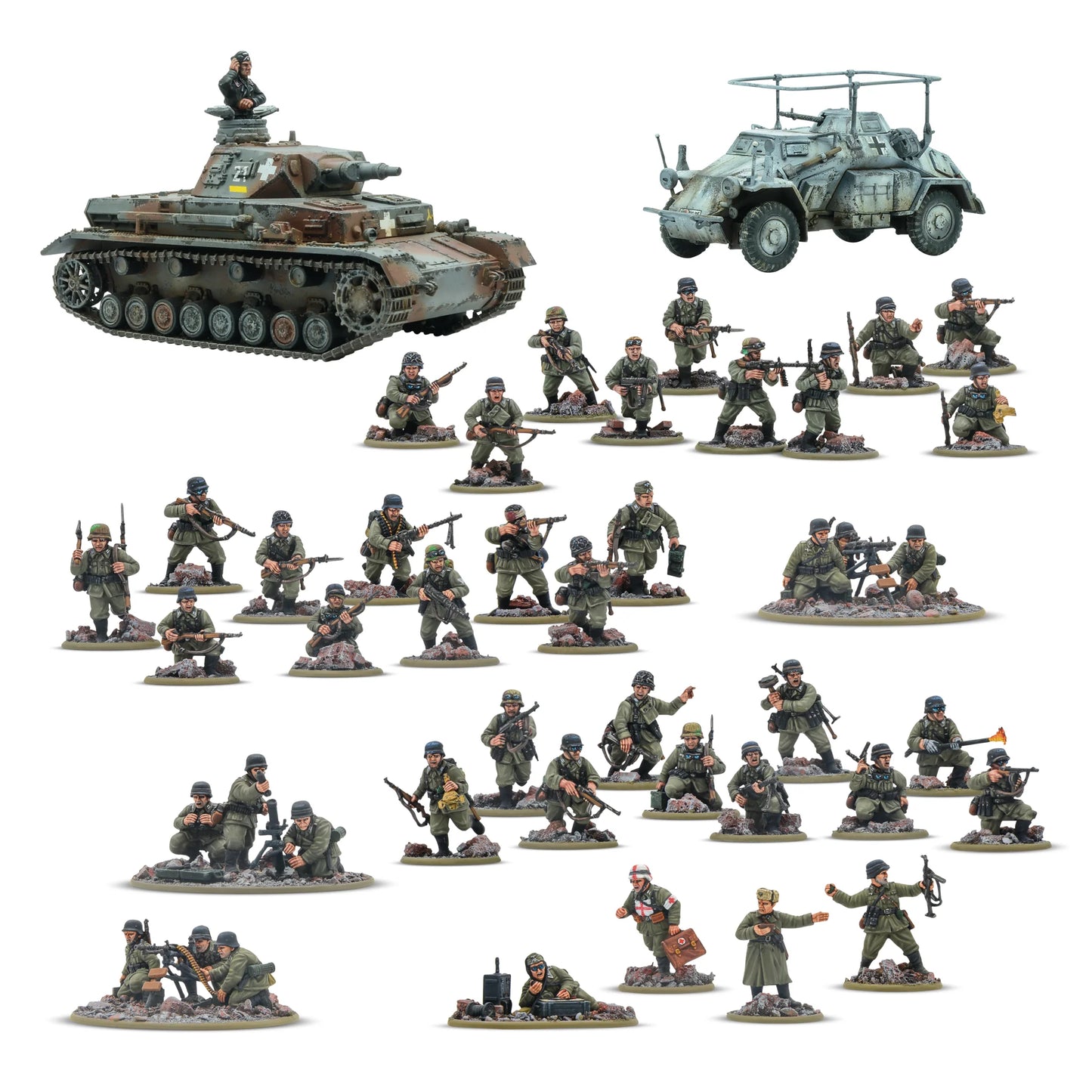 Bolt Action - Rattenkrieg - German Veteran Infantry Starter Army - 402612103