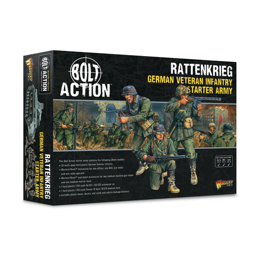 Bolt Action - Rattenkrieg - German Veteran Infantry Starter Army - 402612103