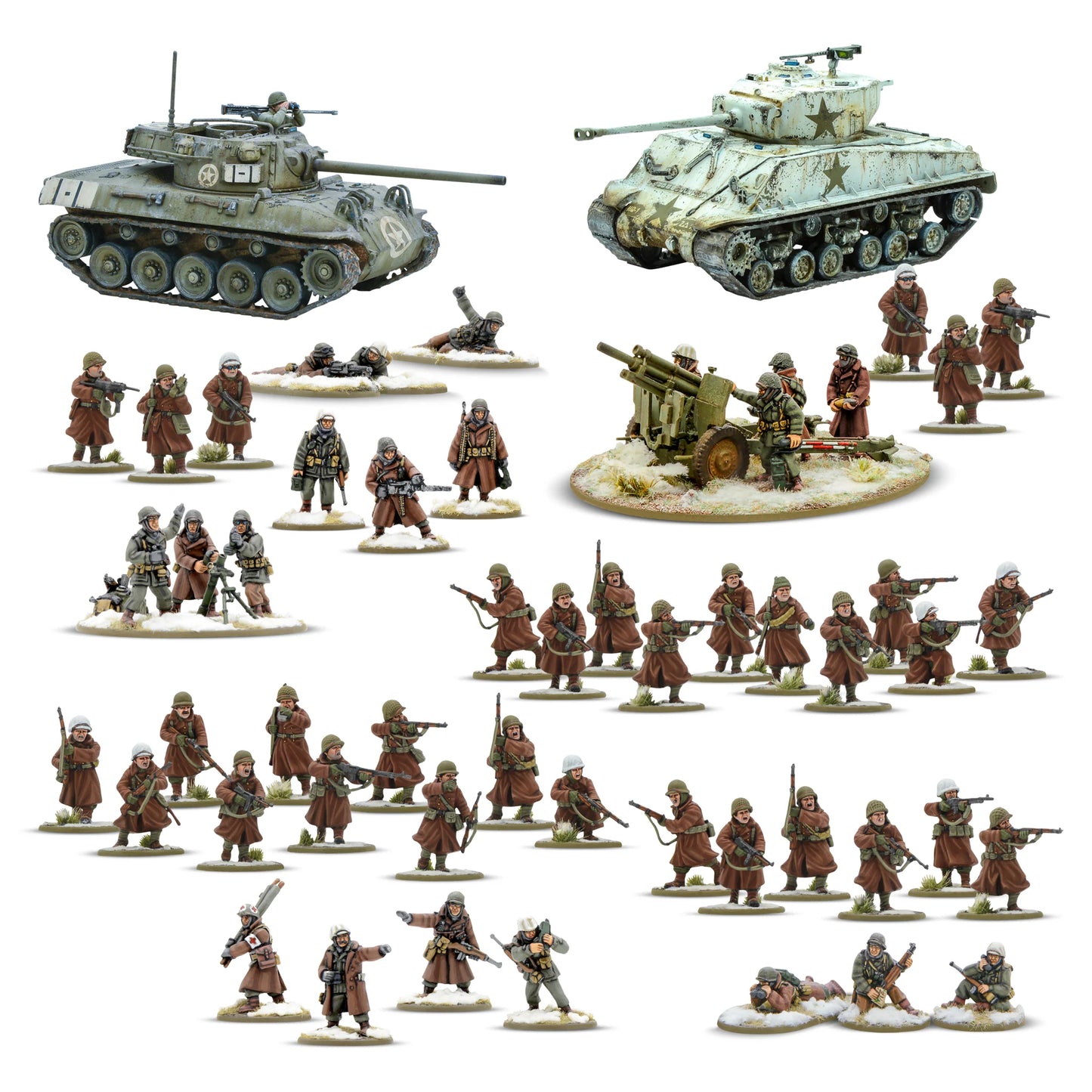 Bolt Action - US Army (Winter) Starter Army - 402613003