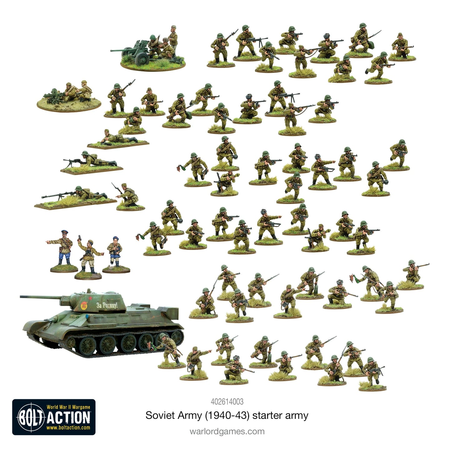 Bolt Action - Soviet Army (1940-43) starter army