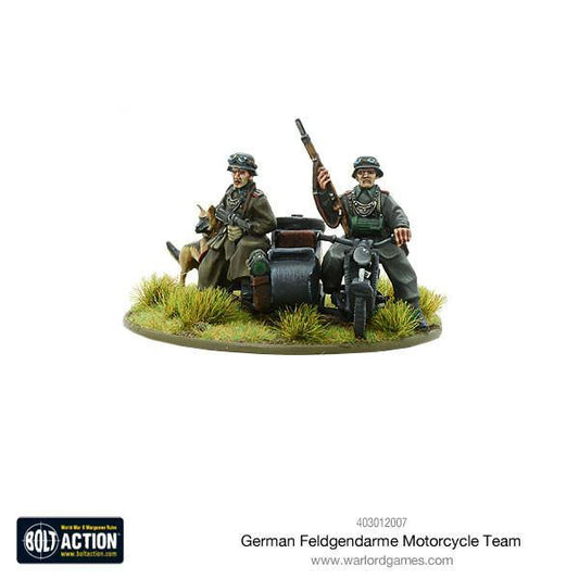 Bolt Action - German Feldgendarme motorcycle team - 403012007