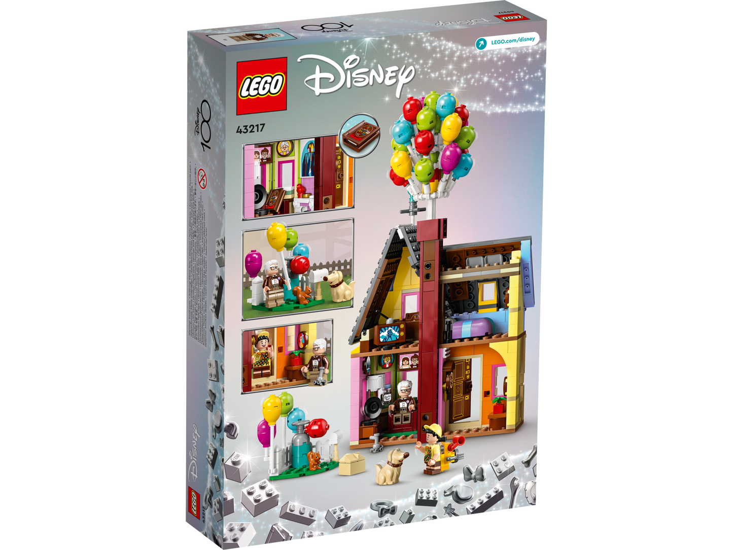 LEGO® Disney 43217 Carls Haus aus „Oben“