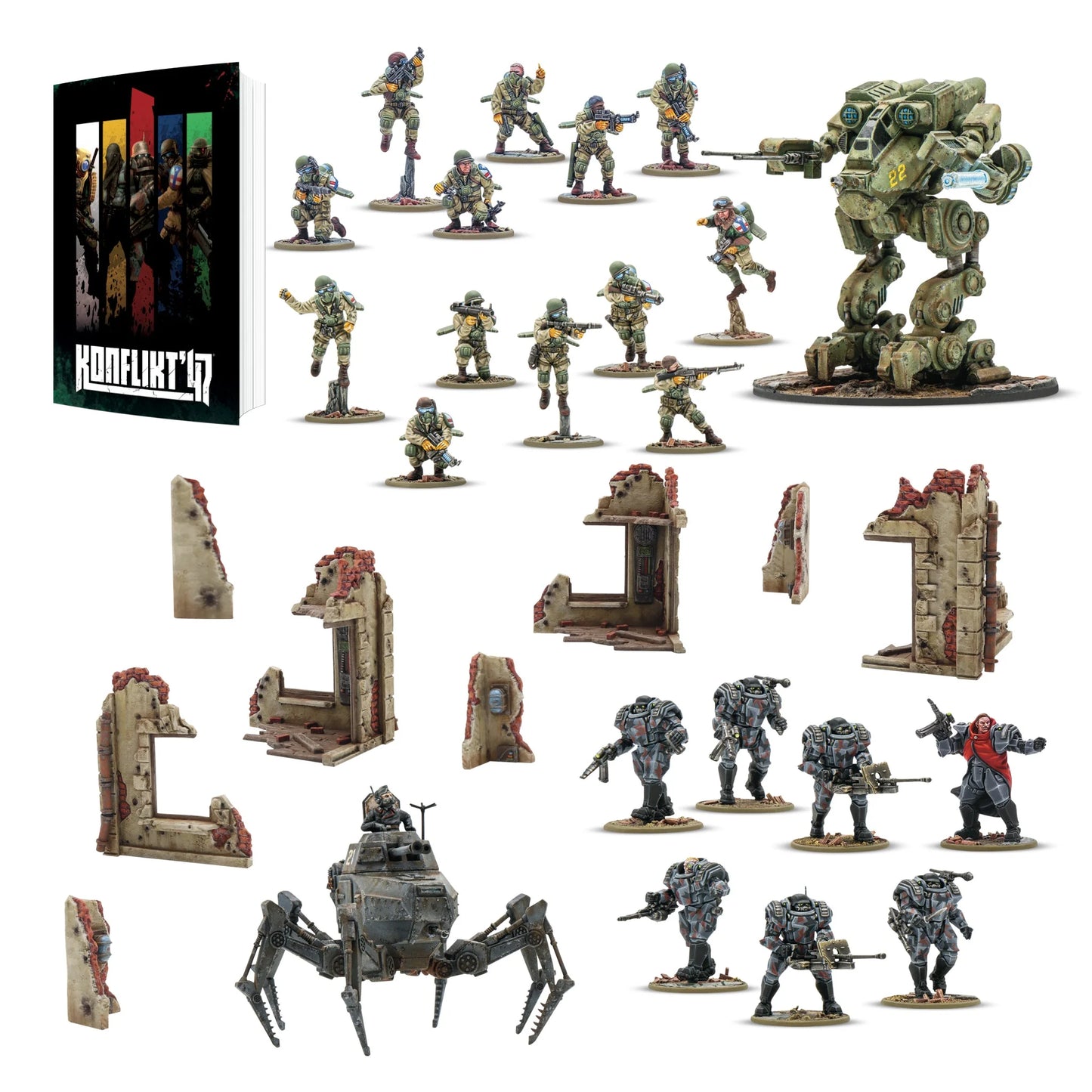 Warlord Games - Konflikt 47 - Starter Set - 451510001