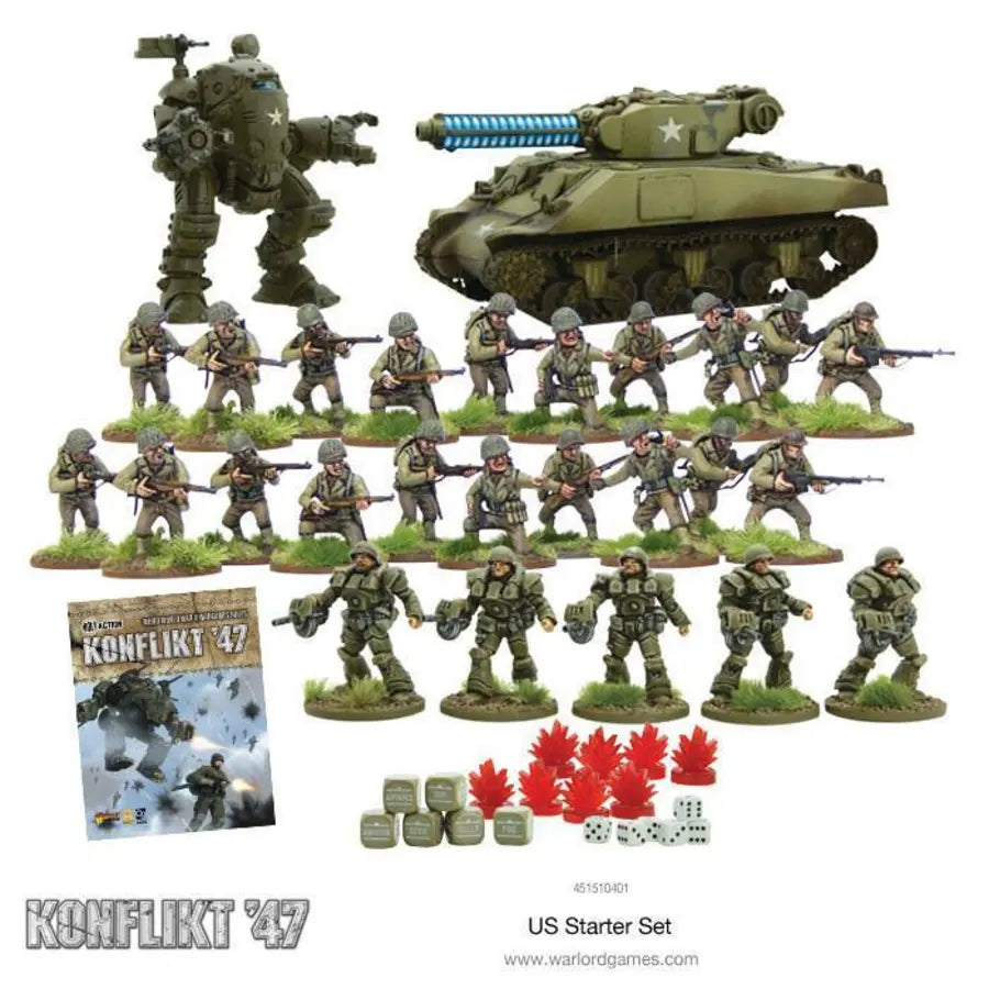 Warlord Games - Konflikt 47 - US Starter Set - 451510401
