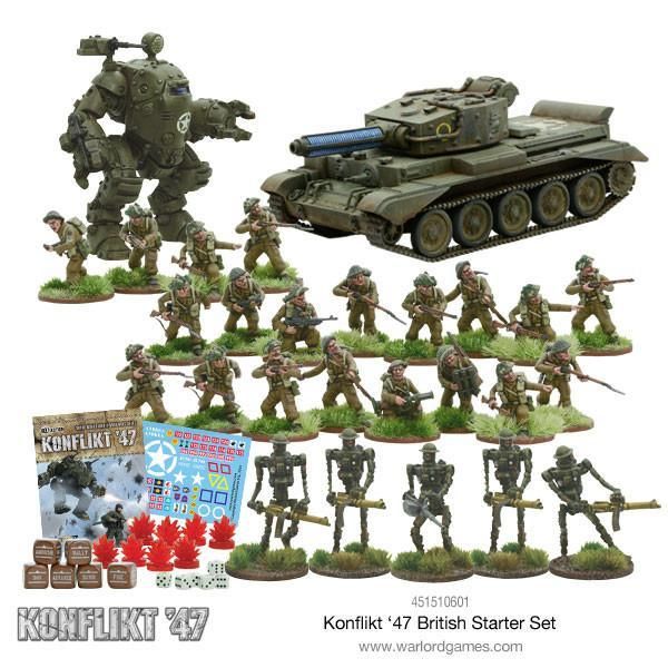 Warlord Games - Konflikt 47 - Britain Starter Set - 451510601