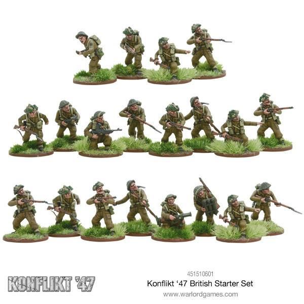 Warlord Games - Konflikt 47 - Britain Starter Set - 451510601