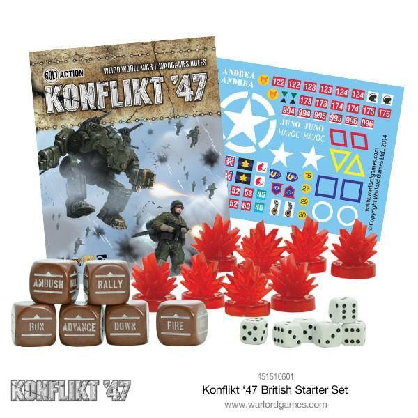 Warlord Games - Konflikt 47 - Britain Starter Set - 451510601