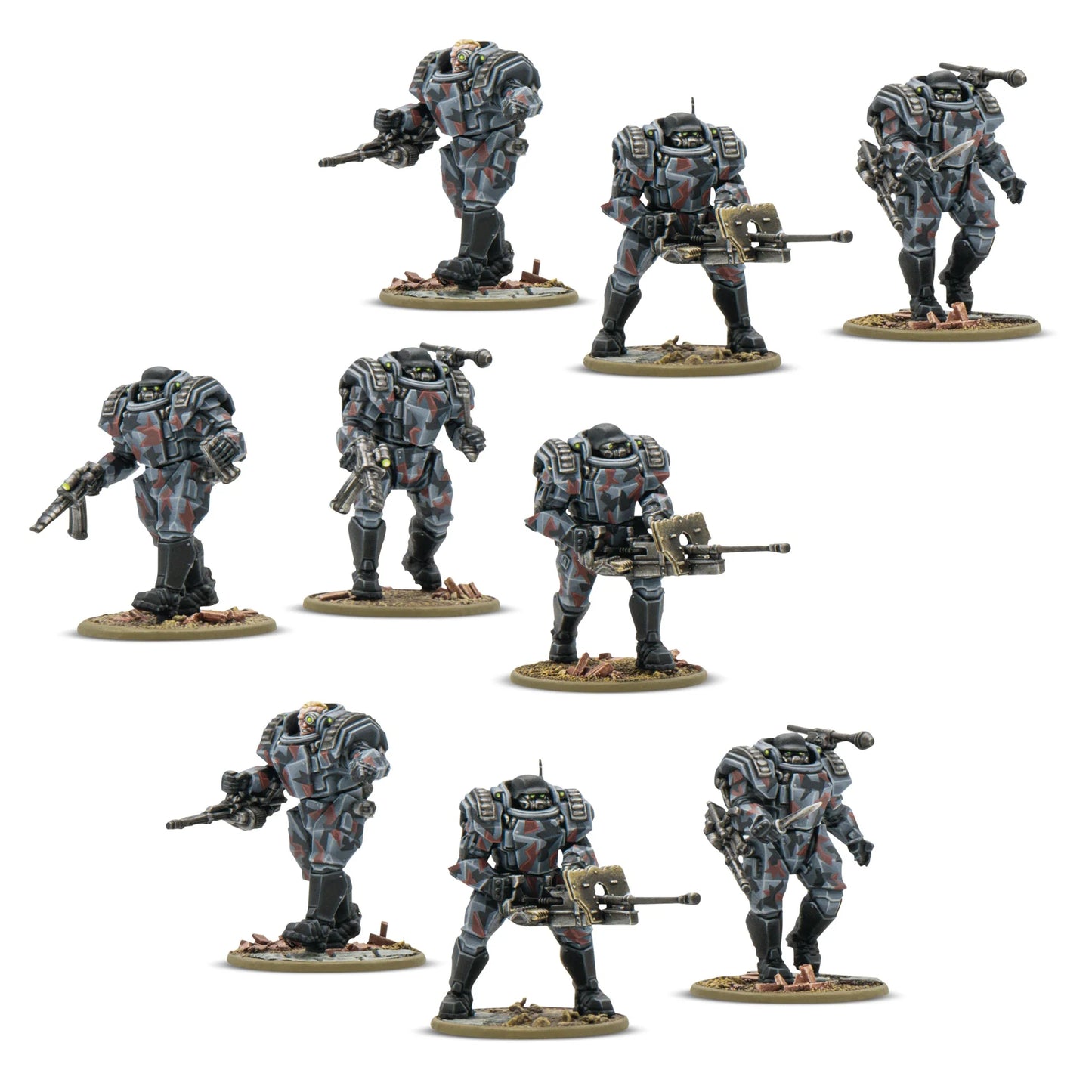 Warlord Games - Konflikt 47 - Stahltruppen Heavy Infantry - 452010202