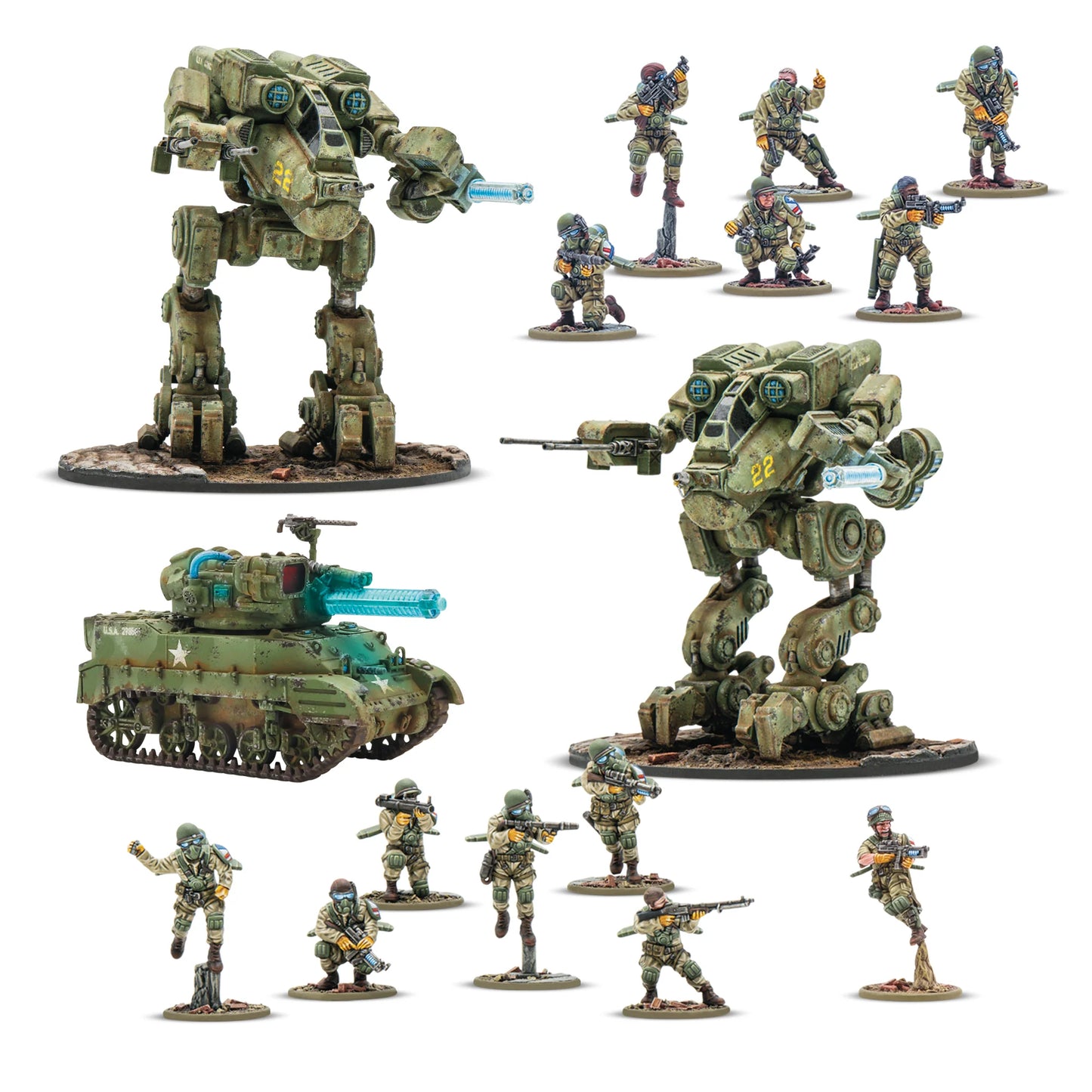 Warlord Games - Konflikt 47 - United States Starter Army - 452010405