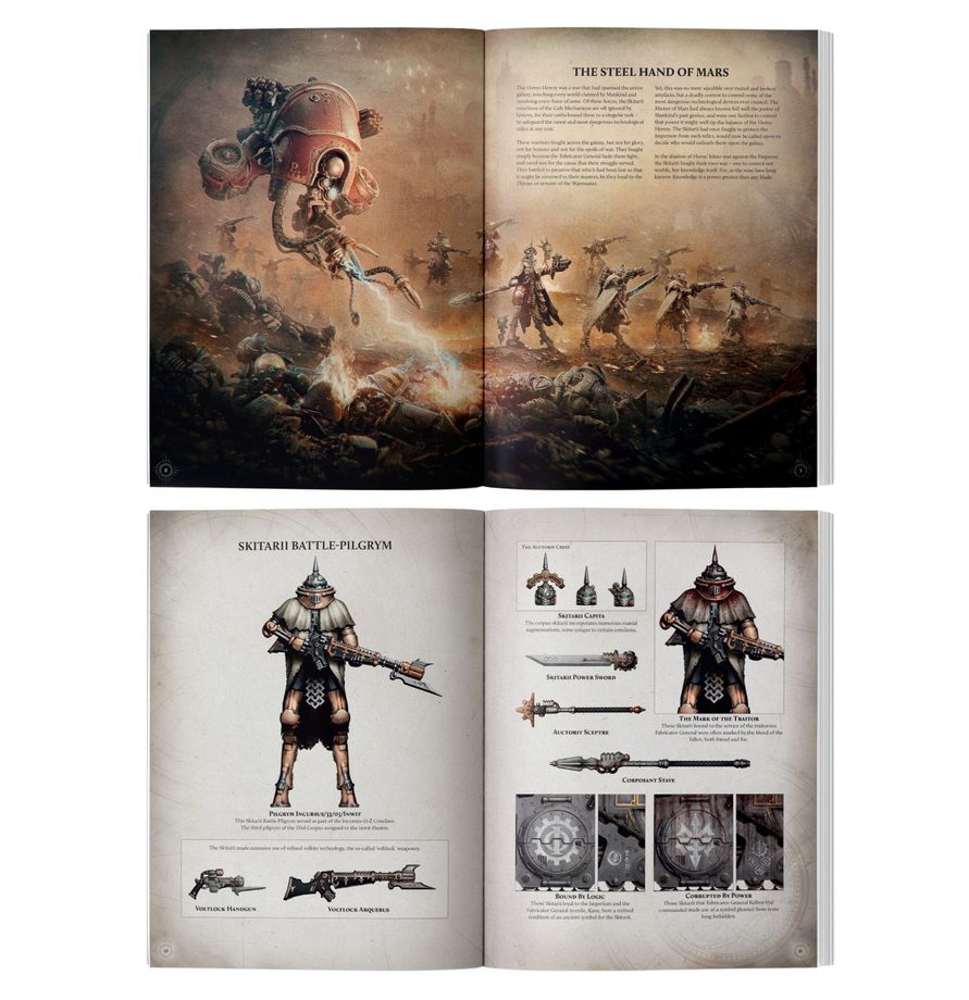 Warhammer: The Horus Heresy - Journal Tactica: Skitarii: The Steel Hand of Mars (31-146)