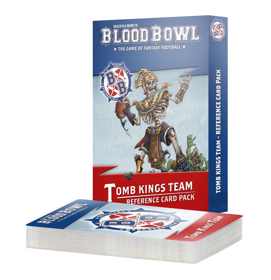 Blood Bowl - Tomb Kings Team Reference Card Pack (202-57)