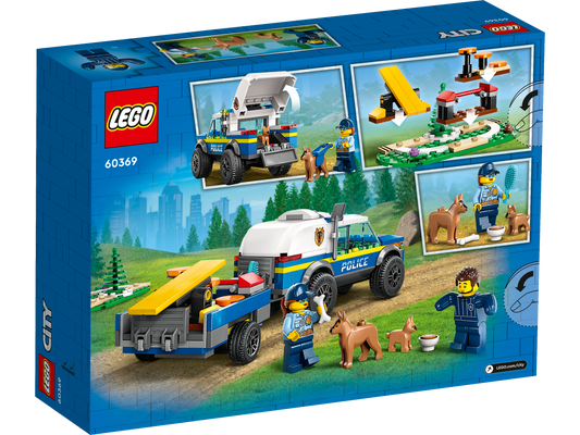 LEGO® City 60369 Mobiles Polizeihunde-Training