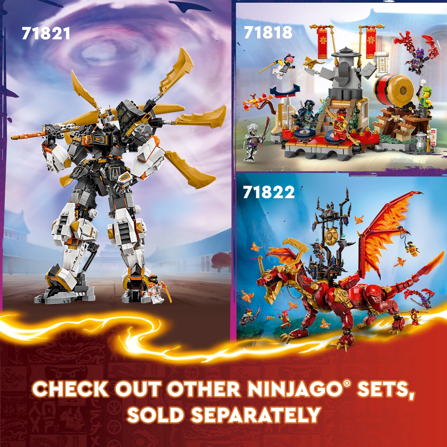 LEGO® Ninjago 71818 Turnier-Arena