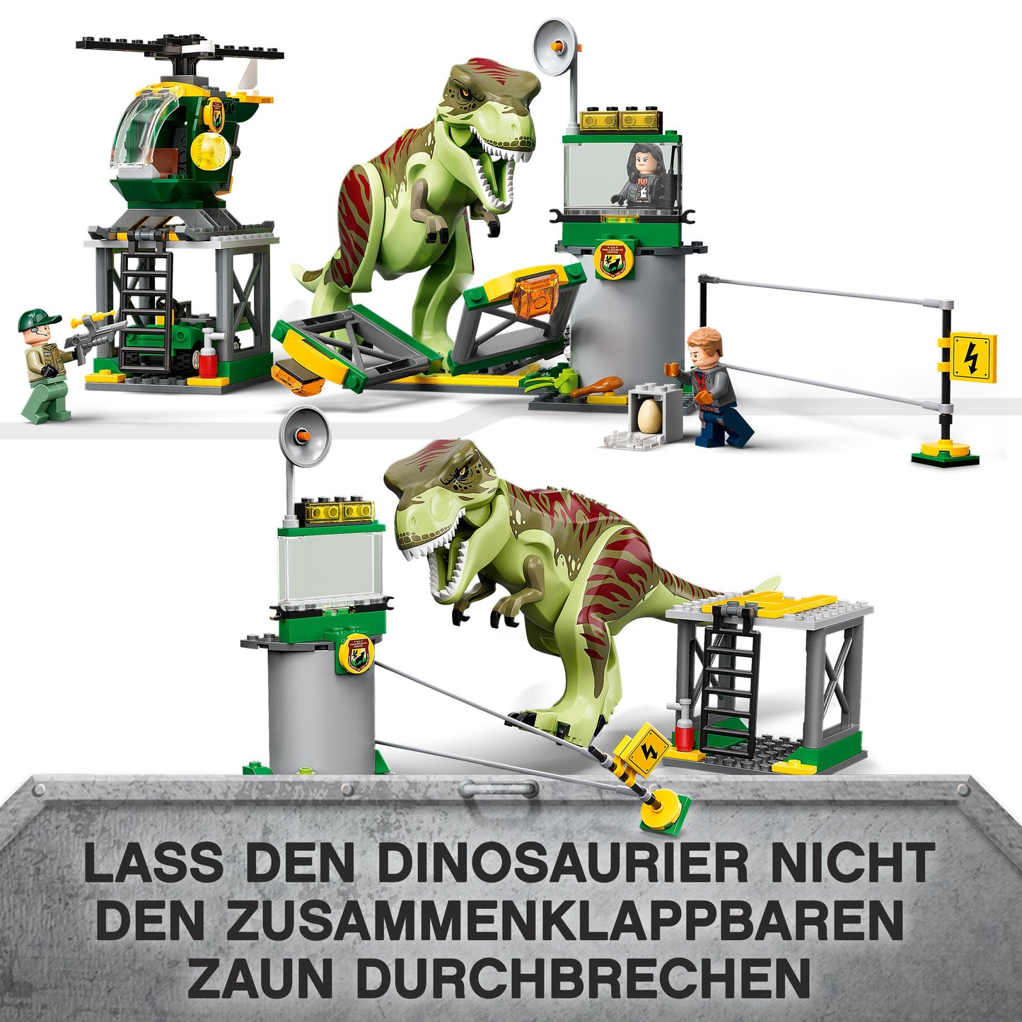LEGO® Jurassic World 76944 T. Rex Ausbruch