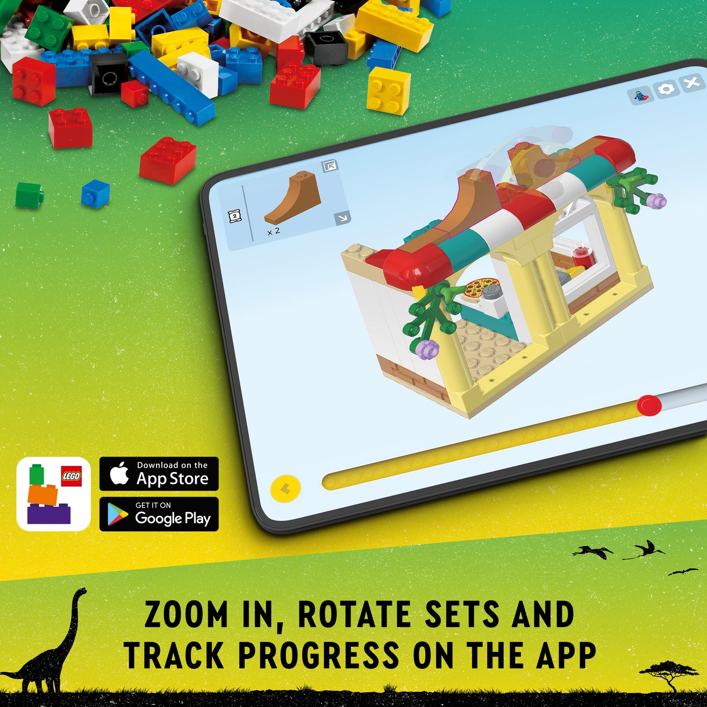 LEGO® Jurassic World 76959 Triceratops-Forschung