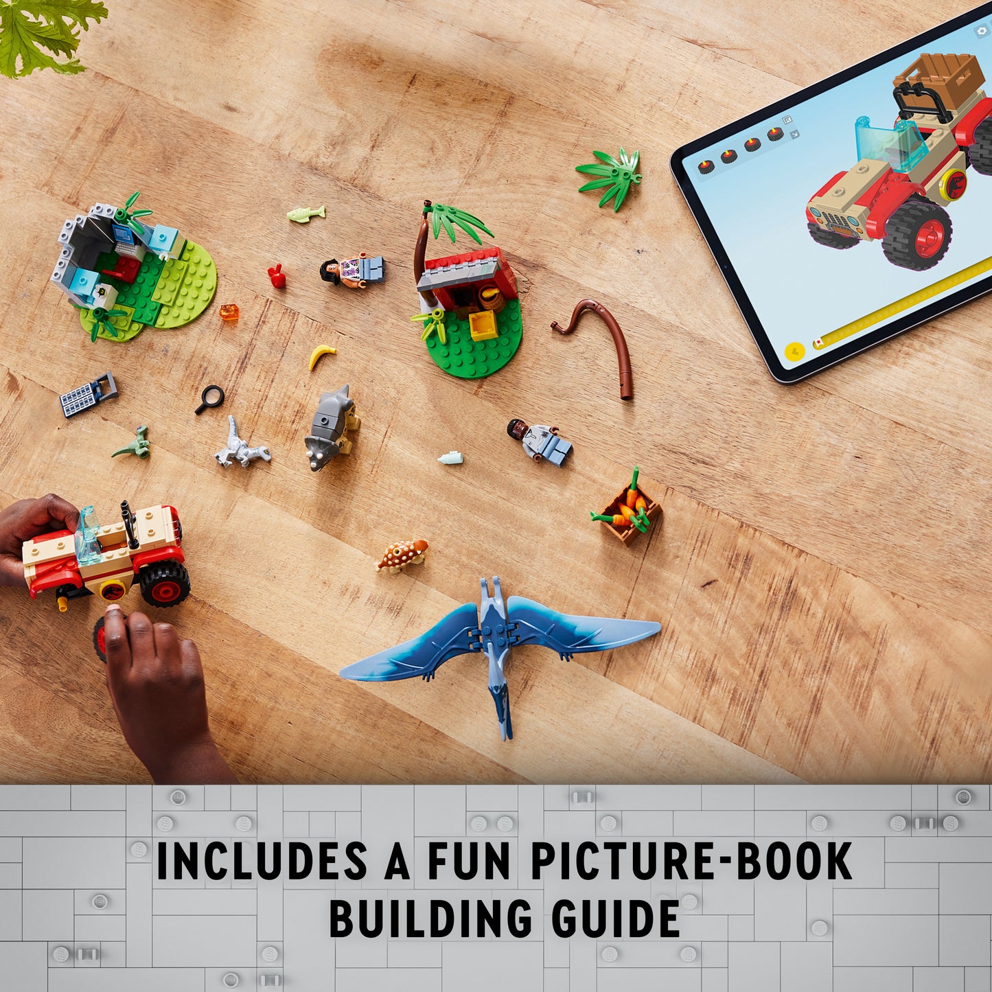 LEGO® Jurassic World 76963 Rettungszentrum für Baby-Dinos