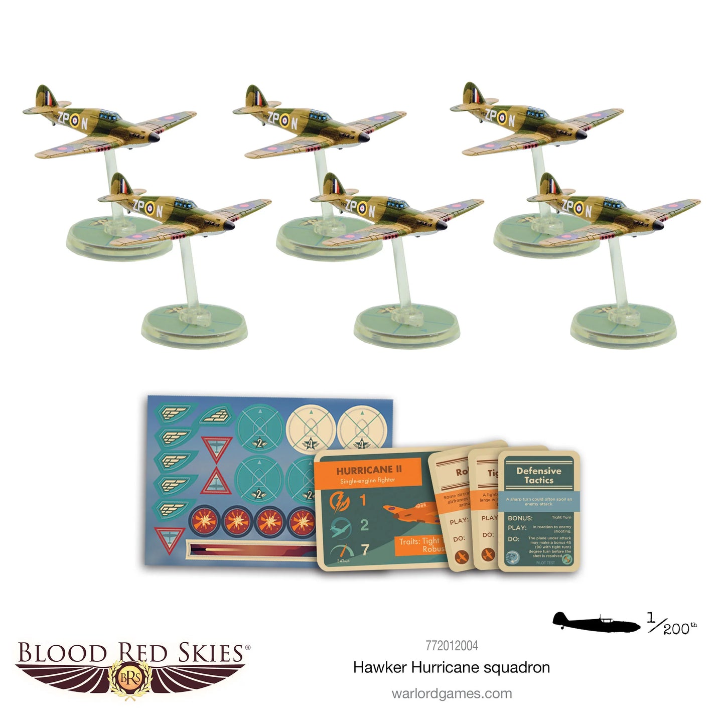 Blood Red Skies - Hawker Hurricane squadron