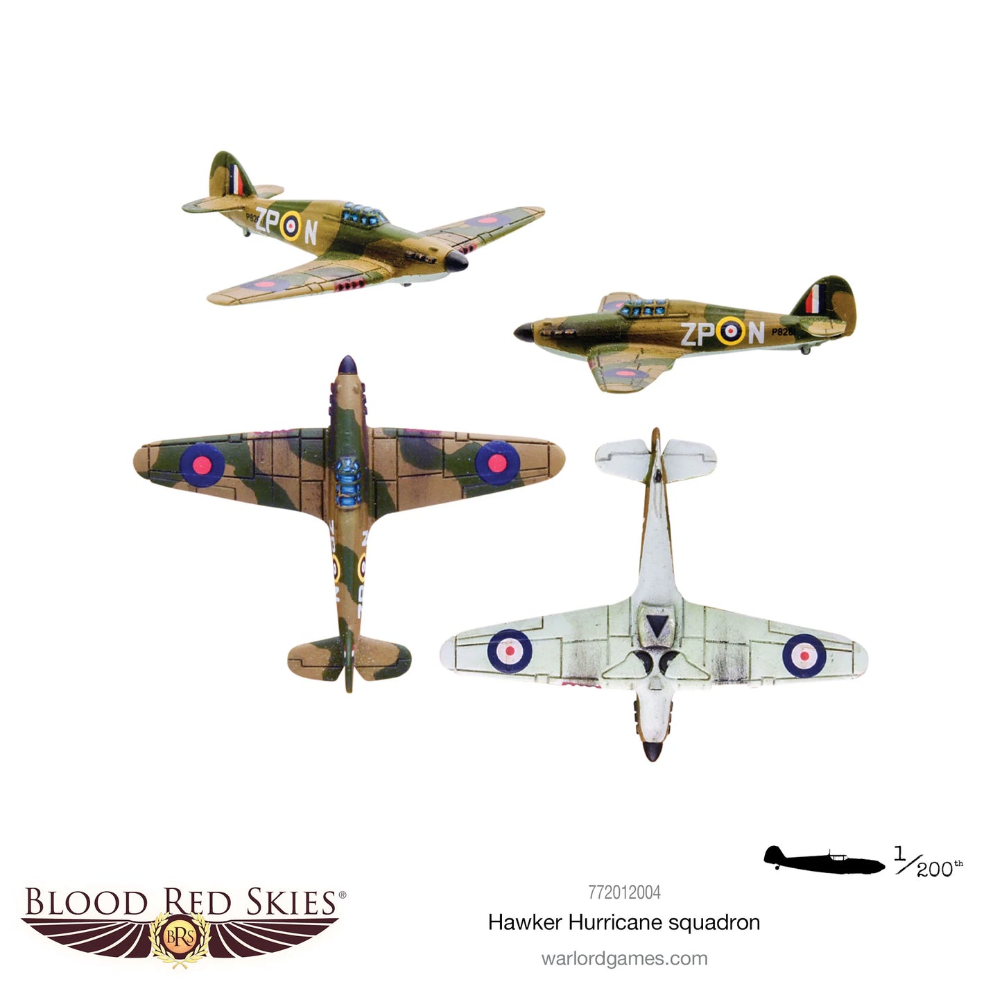 Blood Red Skies - Hawker Hurricane squadron