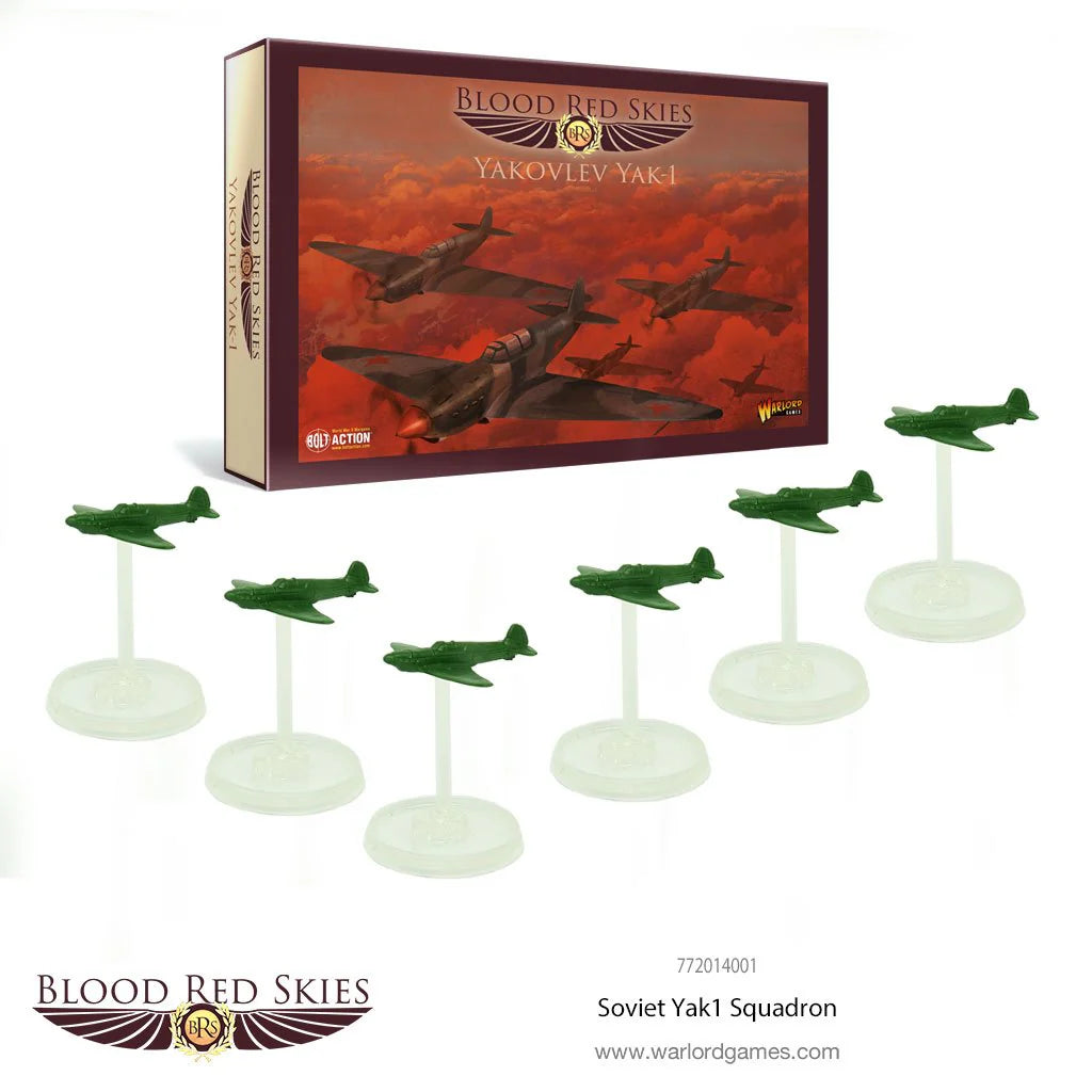Blood Red Skies - Soviet Yak1 6 Plane Squadron