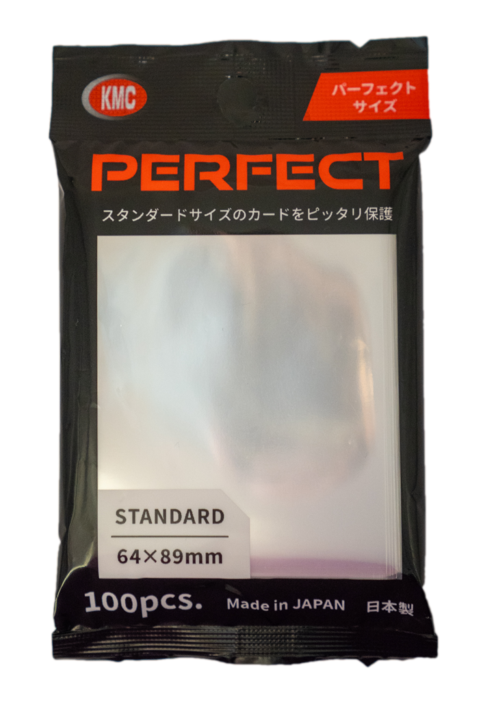 KMC Standard Sleeves - Perfect Size (100 Sleeves)